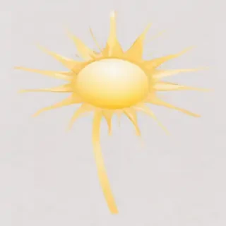 sun clip art transparent background