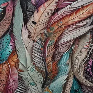 feather design