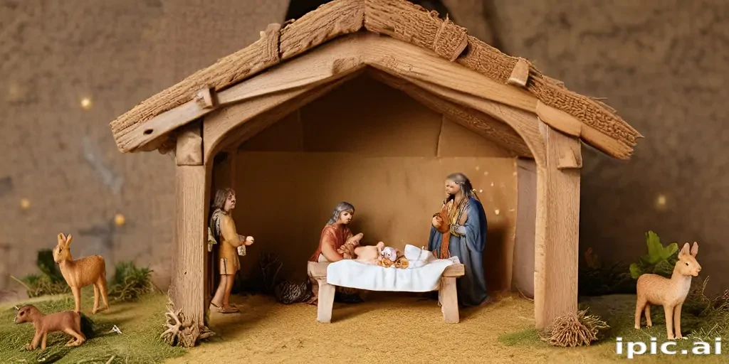 images of the manger scene