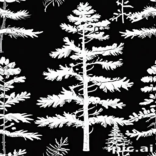 pine tree clip art black and white