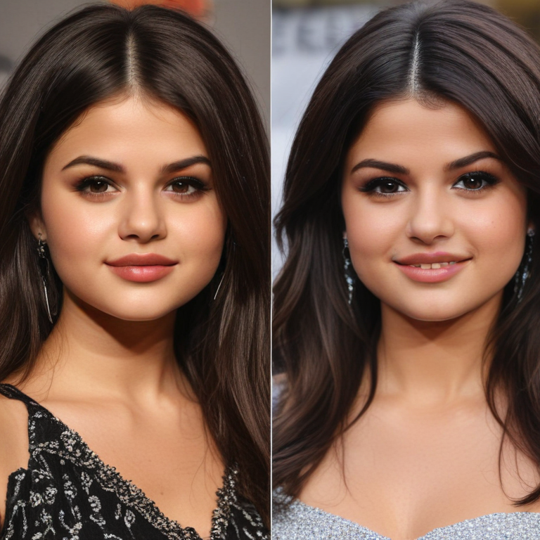 selena gomez then vs now