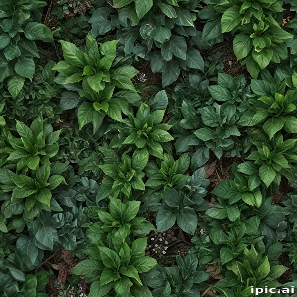 zoom background plants