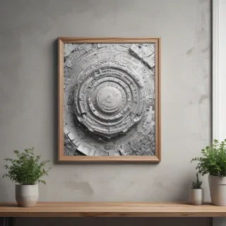 free wall art mockup