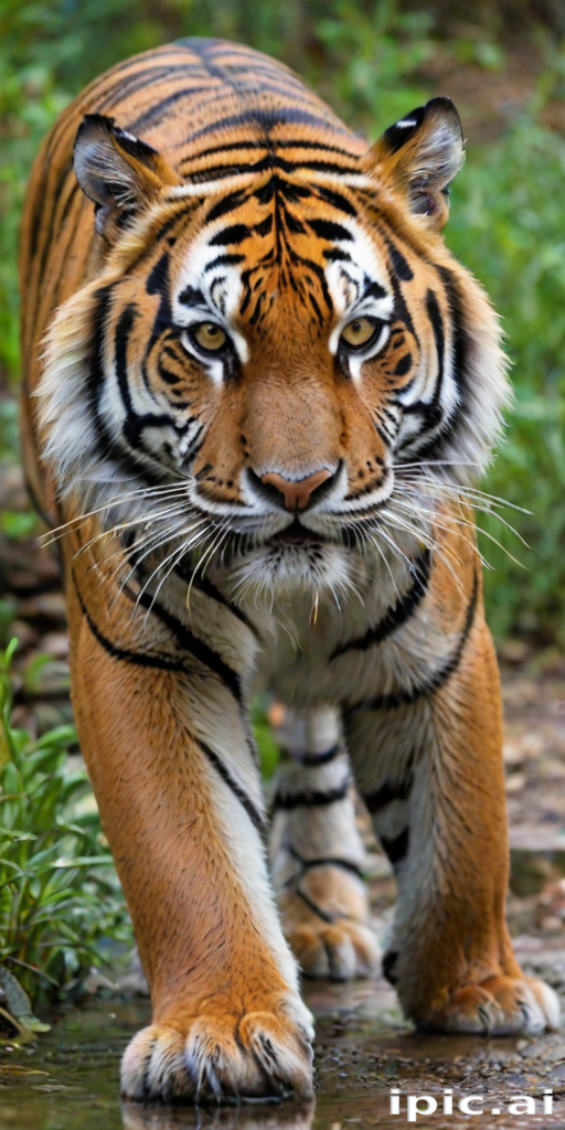 transparent tiger
