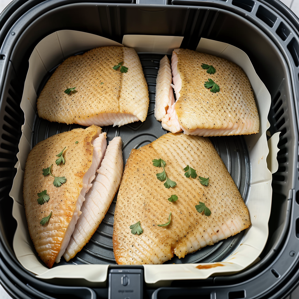 how long to cook frozen tilapia in air fryer