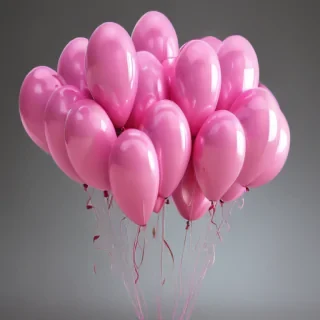 pink balloons png