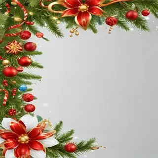 merry christmas transparent background