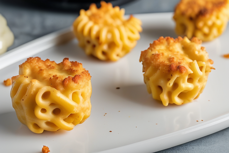 mac and cheese bites air fryer