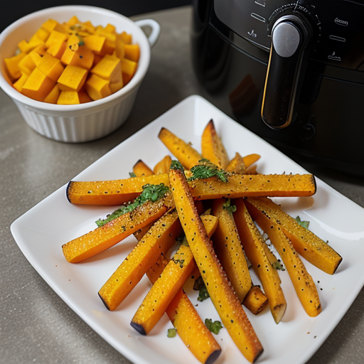 butternut squash fries air fryer