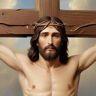 jesus on the cross picture