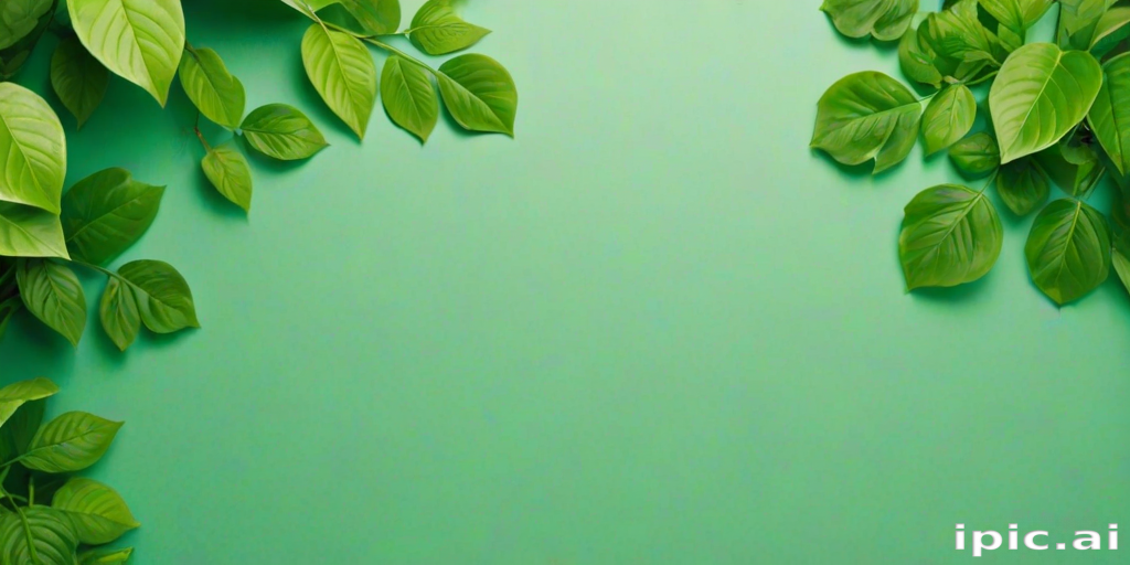 green aesthetic background