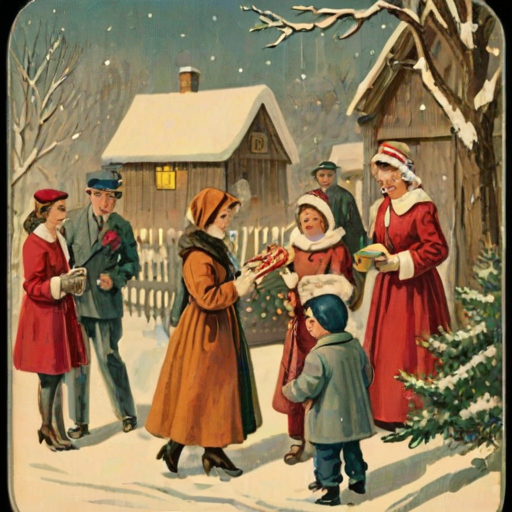 vintage christmas image