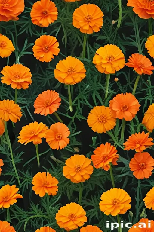 marigolds transparent