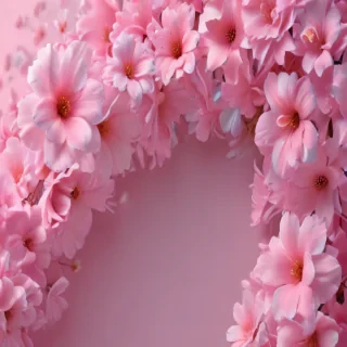 pretty pink background