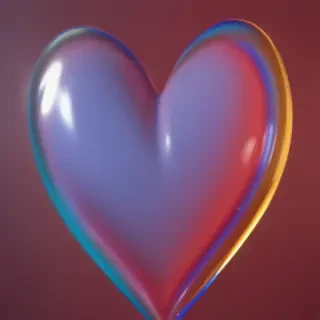 blurred heart