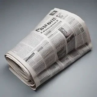 newspaper transparent