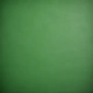 green background