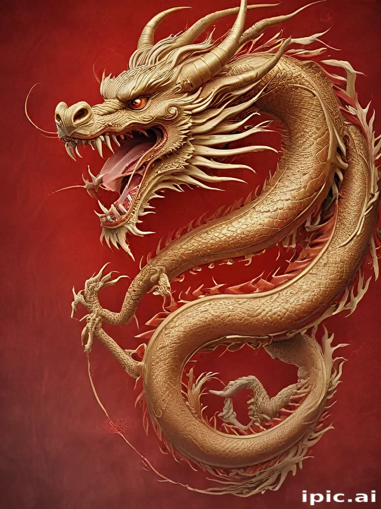chinese dragon background