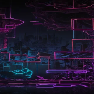 coolest neon wallpaper