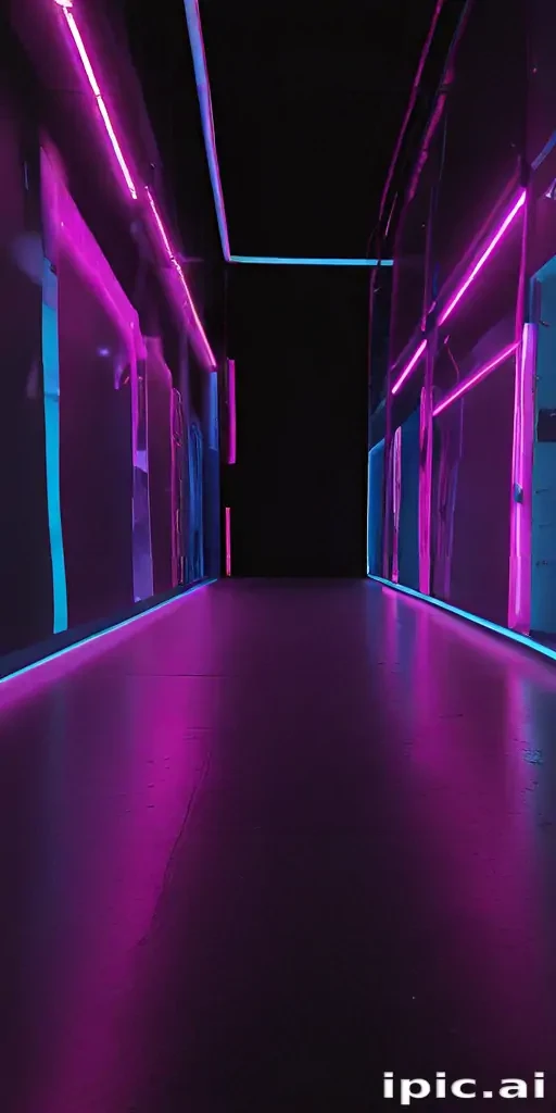 neon background aesthetic