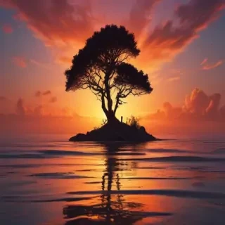 sunset aesthetic wallpaper