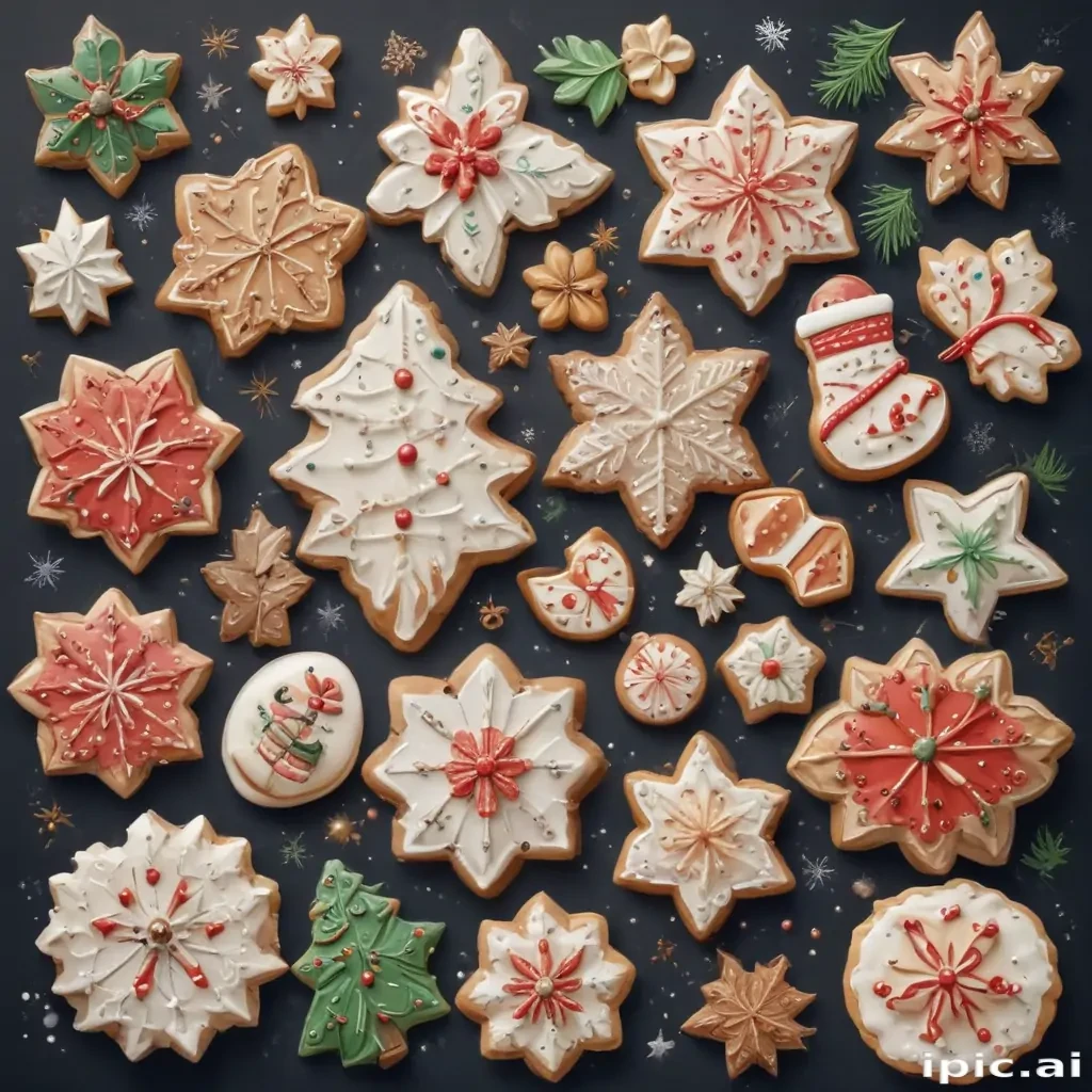 clipart christmas cookies