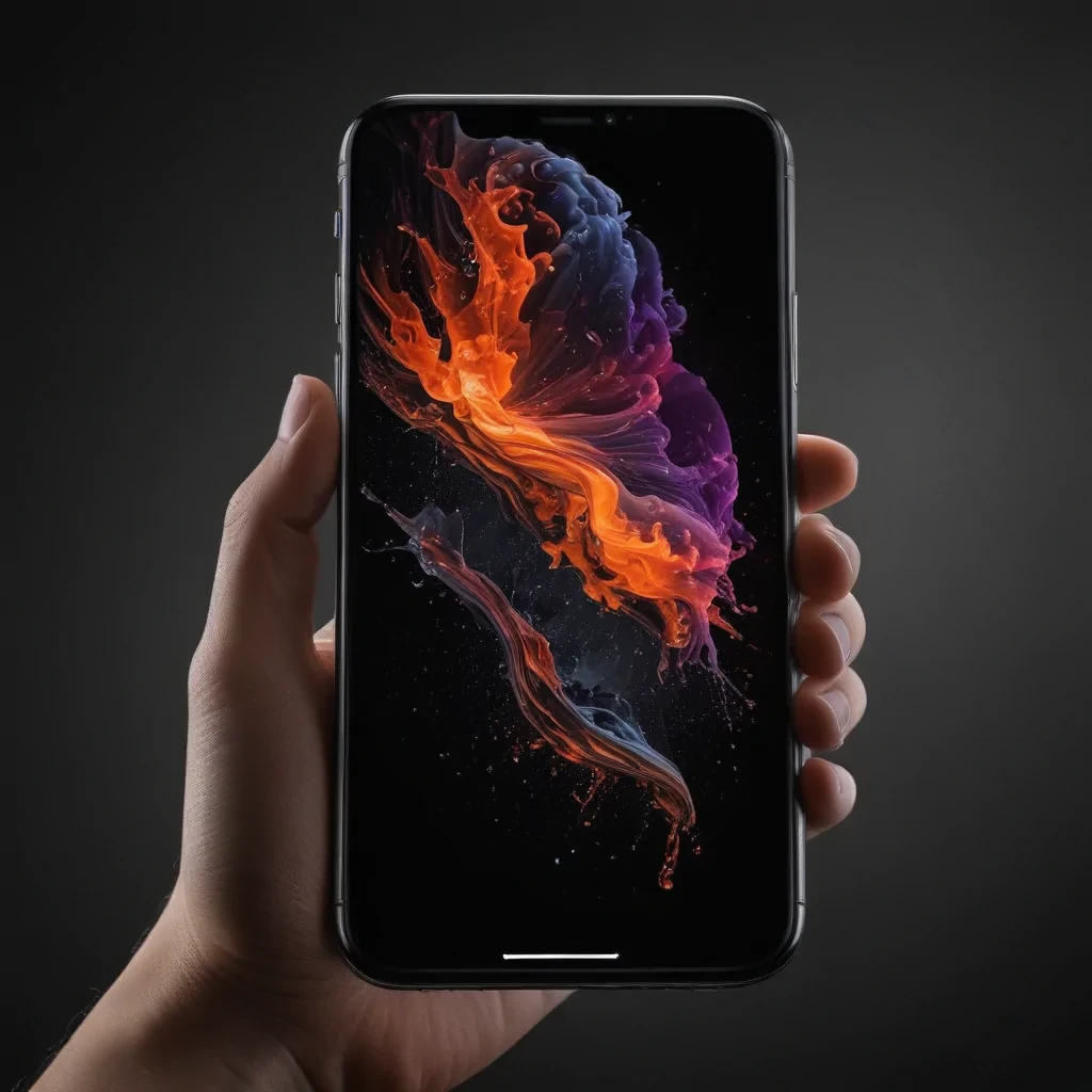 iphone black wallpaper 4k