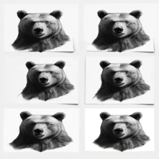 bear drawlings