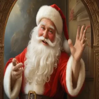 vintage santa image