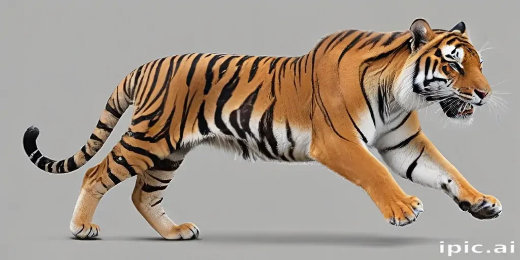 transparent tiger