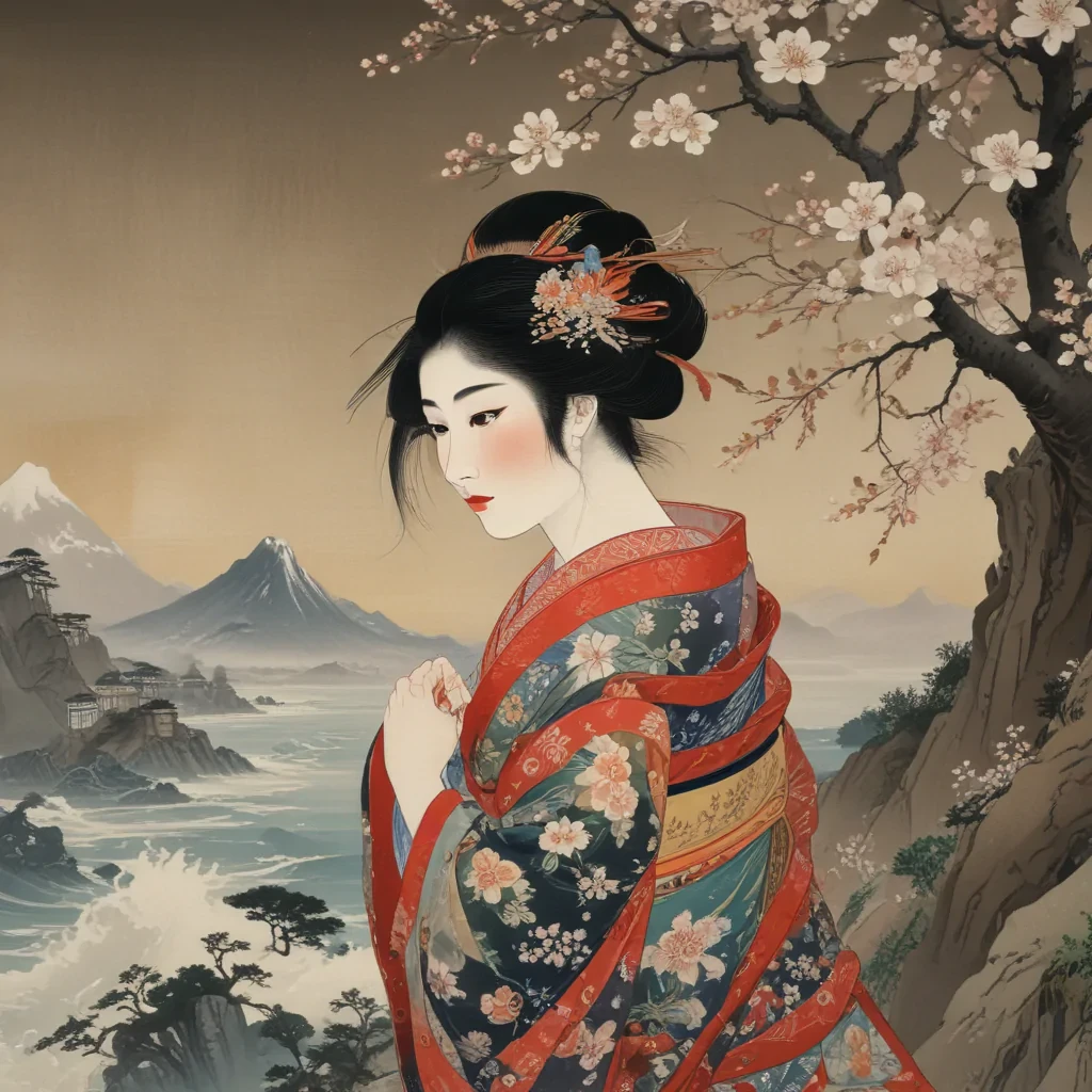 ukiyo e wallpaper