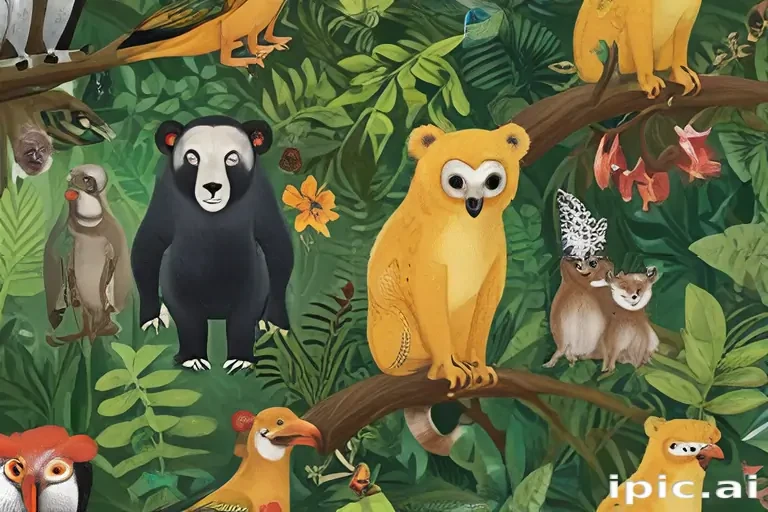 rainforest animals
