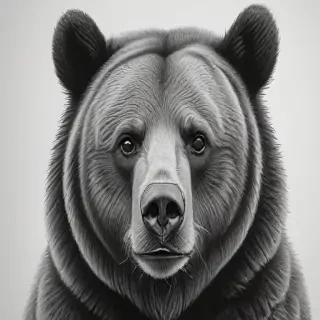 bear drawing