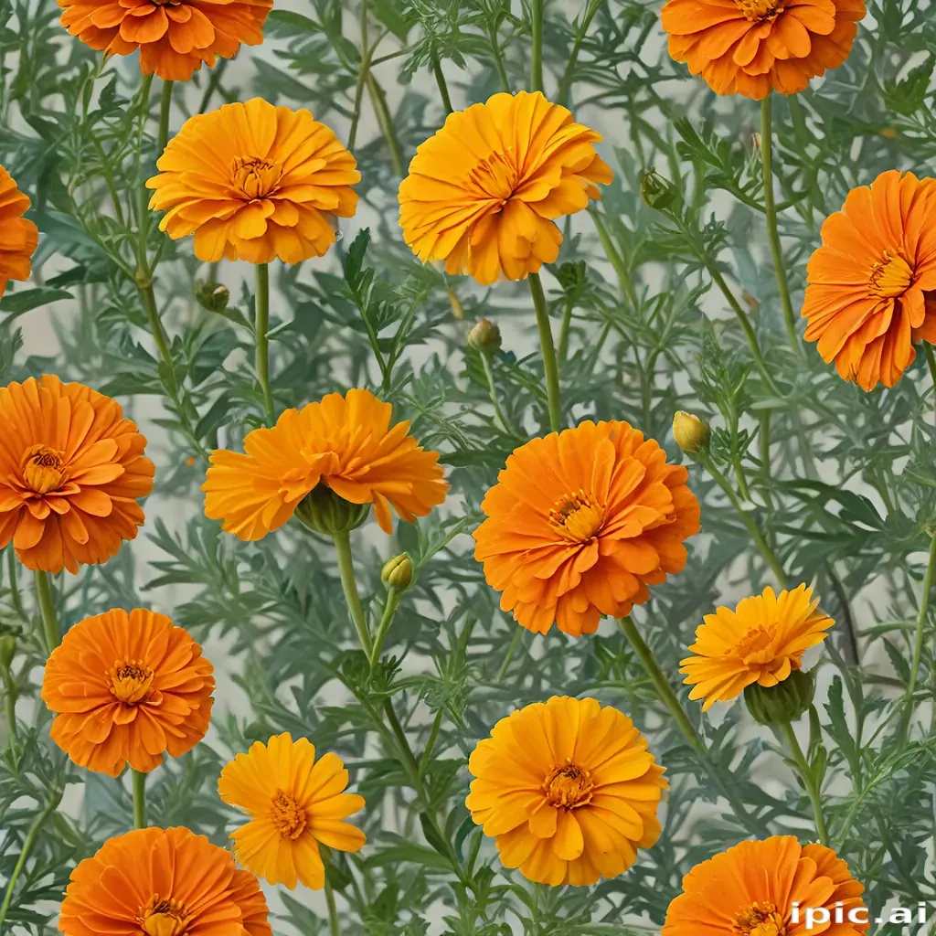 marigolds transparent