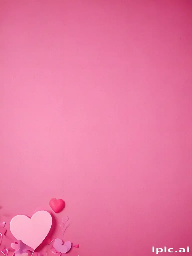 pink heart background