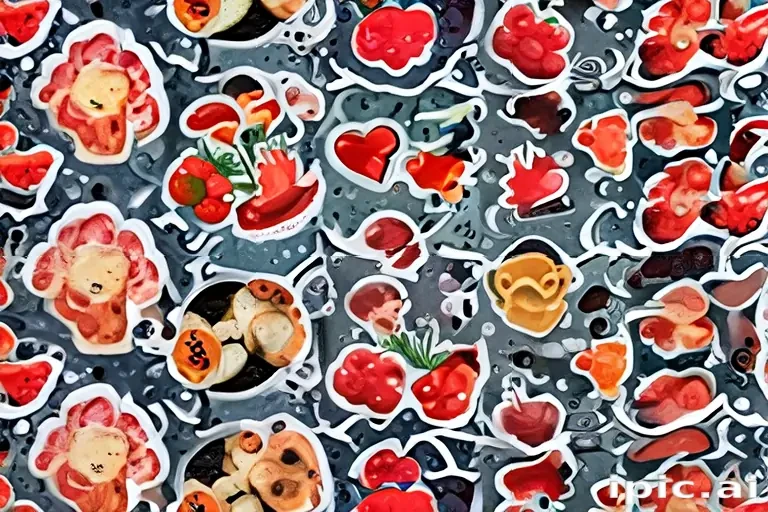 sticker texture