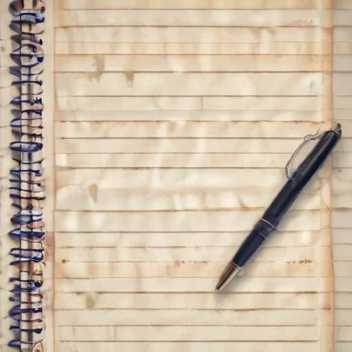 paper notebook background