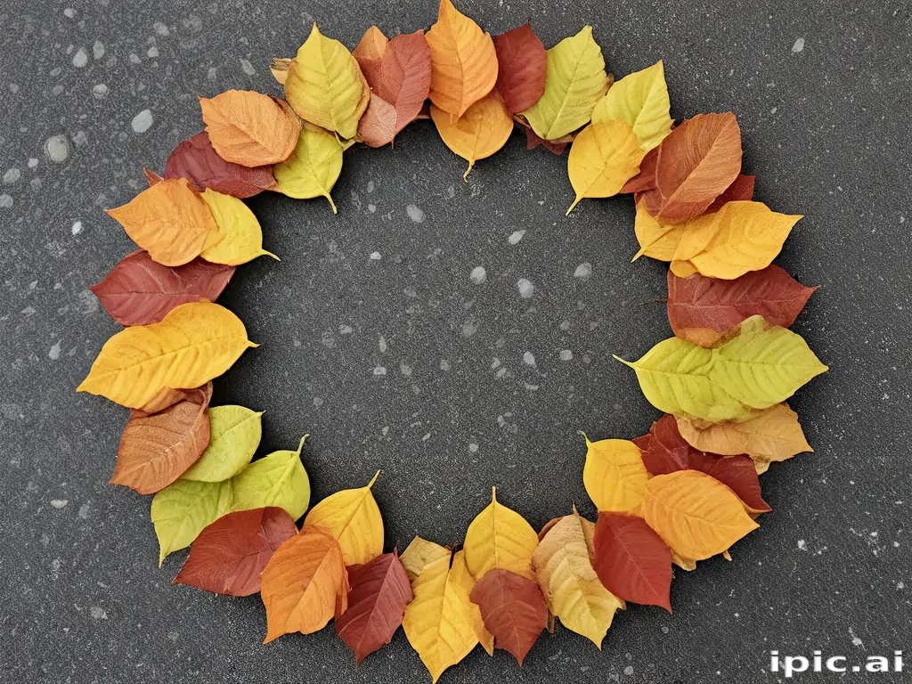 leaf circle