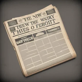 old newspaper background