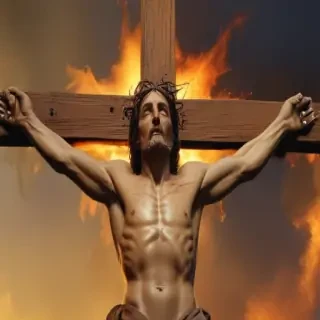 christ on the cross images