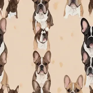 french bulldog background