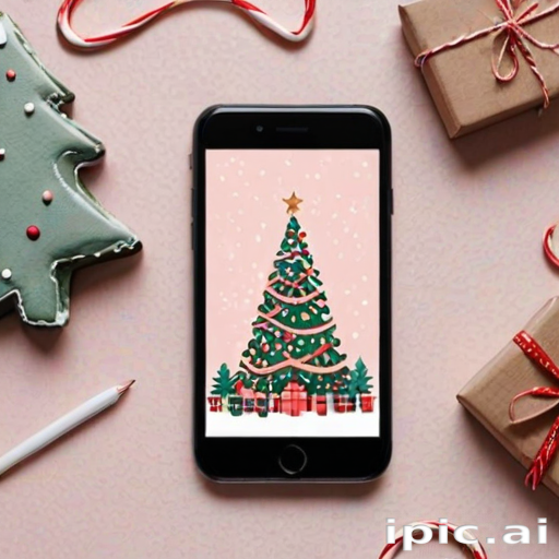 christmas phone wallpaper aesthetic
