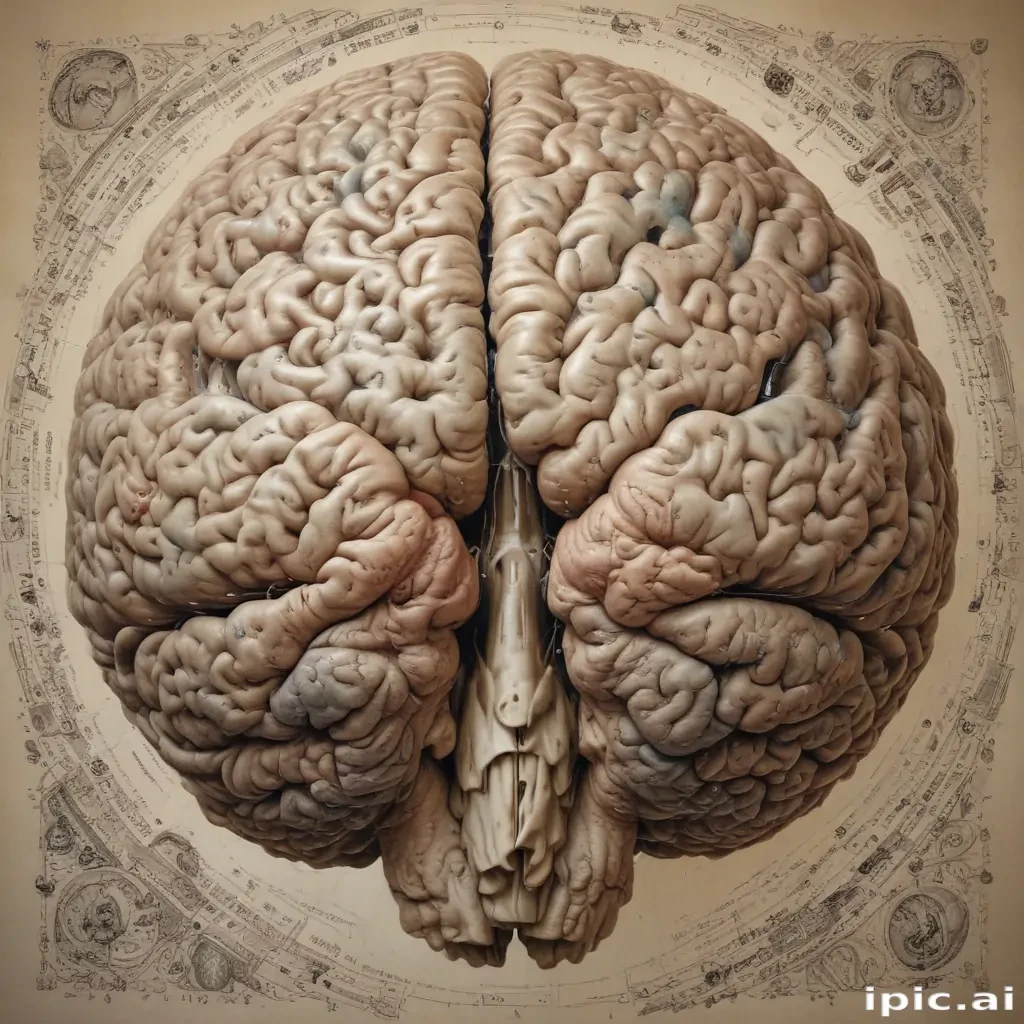 brain pictures drawing