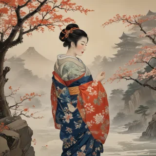 ukiyo e wallpaper