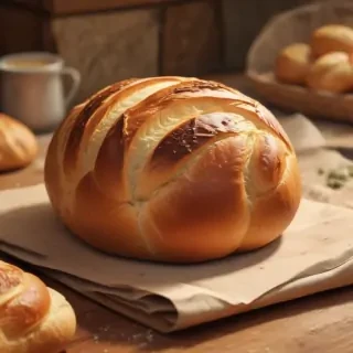 bread in cartoon