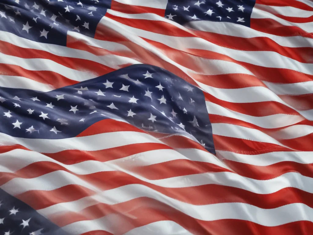 usa flag transparent