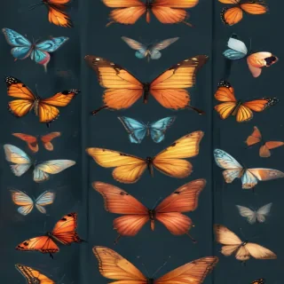 pictures of butterflies to draw