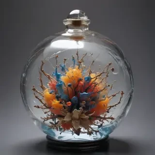 transparent bomb