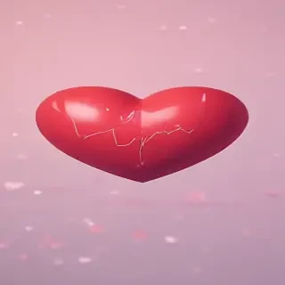 aesthetic heart background