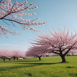 spring aesthetic desktop wallpaper